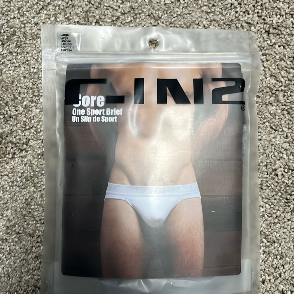 NWT, C-IN2 Core Sport Brief, Large